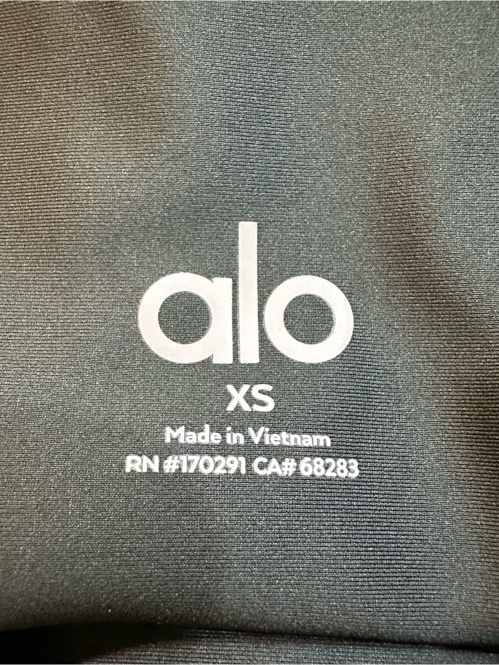 Alo Yoga 7/8 High-Waist Airlift Legging Midnight Green Size XS - Picture 8 of 8